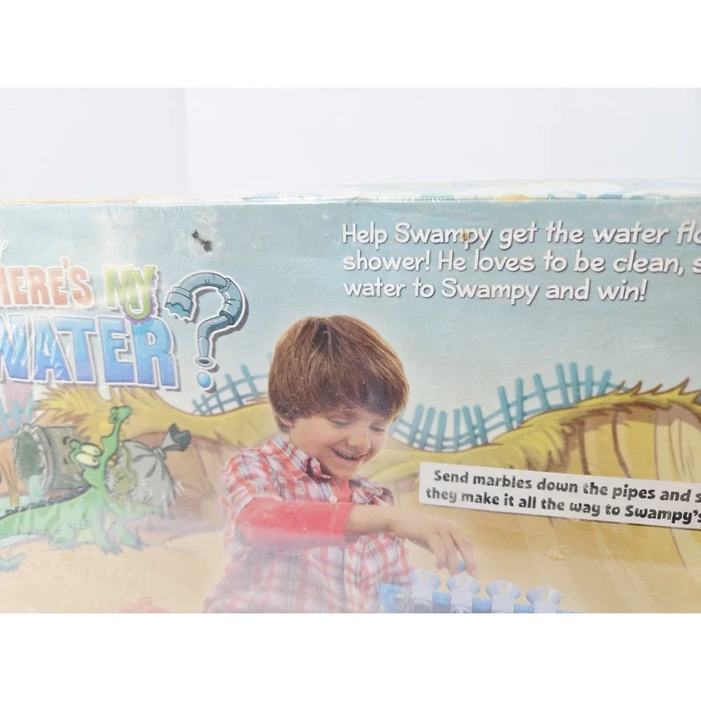 New Sealed Disney Where's My Water Game‎ Hasbro 2012
